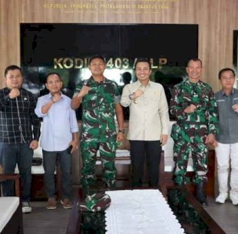 Bupati Lutra Andi Rahim Dorong Sinergi dengan TNI untuk Kemandirian Pangan