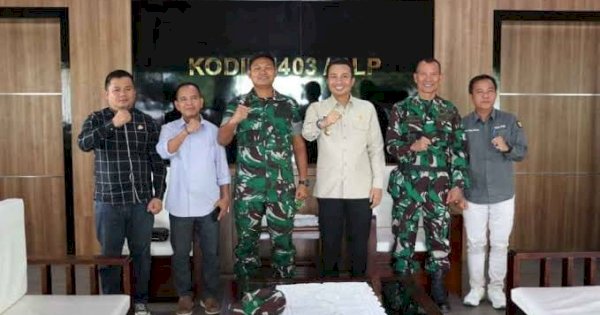 Bupati Lutra Andi Rahim Dorong Sinergi dengan TNI untuk Kemandirian Pangan