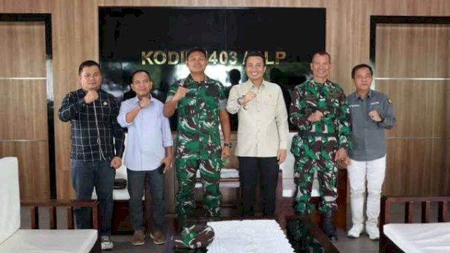 Bupati Lutra Andi Rahim Dorong Sinergi dengan TNI untuk Kemandirian Pangan.