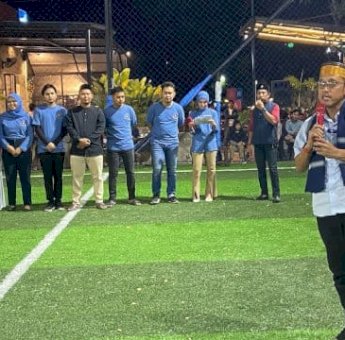 Bupati Jeneponto Paris Yasir Menutup Fun Football IKA SMANSA Jeneponto