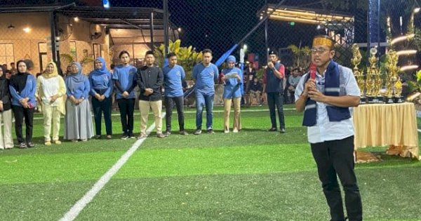 Bupati Jeneponto Paris Yasir Menutup Fun Football IKA SMANSA Jeneponto