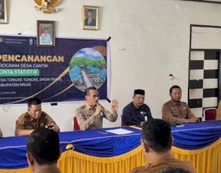 Sekda Sinjai Andi Jefrianto Asapa Buka Pencanangan dan Pengukuhan Agen Desa Cantik 2025