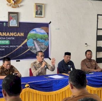 Sekda Sinjai Andi Jefrianto Asapa Buka Pencanangan dan Pengukuhan Agen Desa Cantik 2025