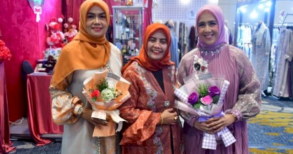 Hadiri Hijab Tren Expo, Bupati Sinjai Ratnawati Dukung Peran Perempuan Sulsel dalam Industri Kreatif