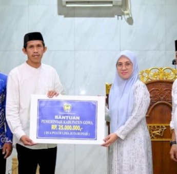 Safari Ramadan, Bupati Gowa Husniah Talenrang Sapa Masyarakat Pattallassang