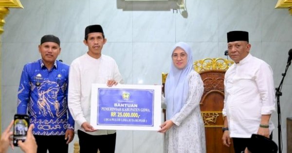 Safari Ramadan, Bupati Gowa Husniah Talenrang Sapa Masyarakat Pattallassang