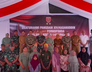 Pangdam Hasanuddin Silaturahim dengan Bupati/ Wali Kota se-Luwu Raya, Tekankan soal MBG-Ketahan Pangan