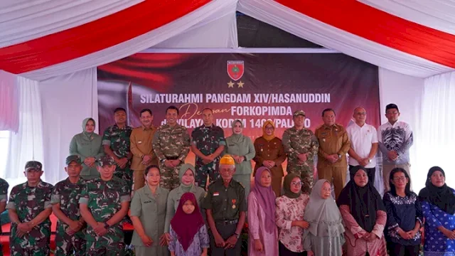 Pangdam Hasanuddin Silaturahim dengan Bupati/ Wali Kota se-Luwu Raya.