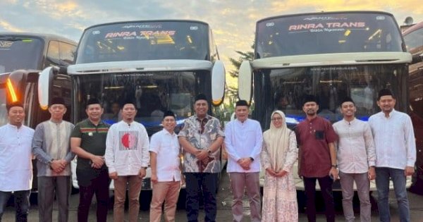 Rinra Trans, PO Bus Pertama dari Maros Mulai Beroperasi-Bupati Chaidir Syam Apresiasi