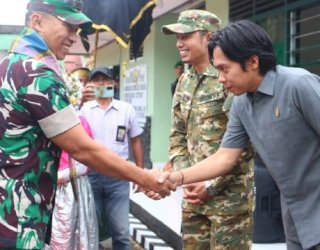 Bupati, Ketua DPRD Bersama Dandim 1419 Enrekang Sambut Kunjungan Pangdam XIV Hasanuddin