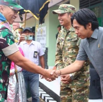 Bupati, Ketua DPRD Bersama Dandim 1419 Enrekang Sambut Kunjungan Pangdam XIV Hasanuddin