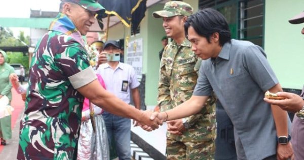 Bupati, Ketua DPRD Bersama Dandim 1419 Enrekang Sambut Kunjungan Pangdam XIV Hasanuddin