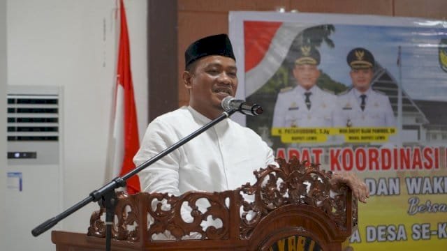 Bupati Luwu Patahudding.