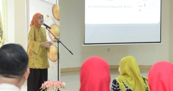 Dukung Pelayanan Kesehatan, Aliyah Mustika Ilham Resmi Buka Upgrading DPC Patelki Makassar