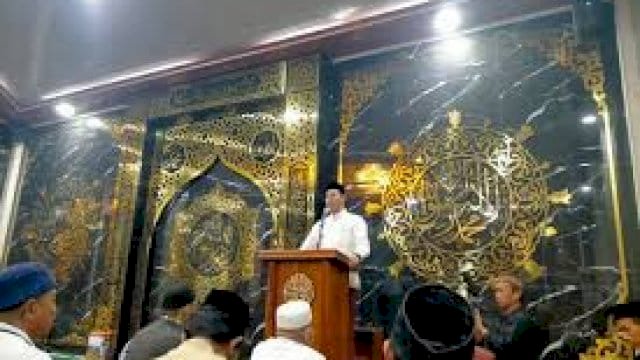 Bupati Yusran Lalogau Ajak Masyarakat Pangkep Tingkatkan Ibadah di Akhir Ramadan.