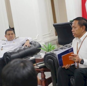 Bertemu Kepala BPS Makassar, Munafri: Validasi Data Kunci Efektivitas Kebijakan Makassar