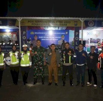 Wali Kota Munafri Bersama Ketua DPRD Supratman dan Forkopimda Kota Makassar Pantau 4 Posko Terpadu Mudik Lebaran 2025