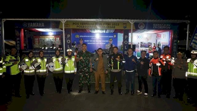 Wali Kota Munafri Bersama Ketua DPRD Supratman dan Forkopimda Kota Makassar Pantau 4 Posko Terpadu Mudik Lebaran 2025