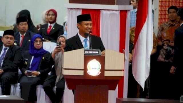 Gubernur Sulsel, Andi Sudirman Sulaiman.