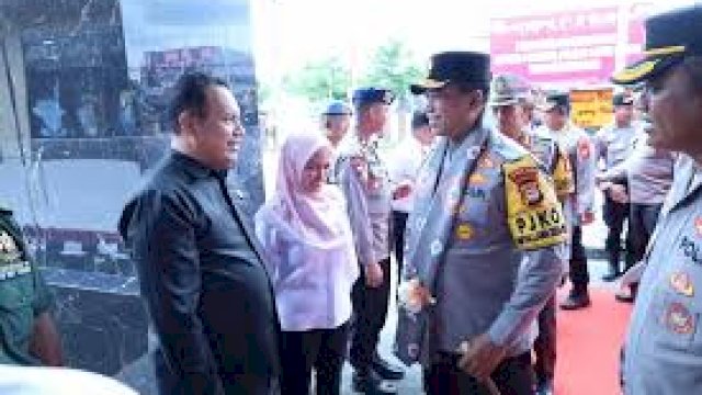 Ketua DPRD Luwu Utara Amir Makhmud Sambut Kunjungan Kerja Kapolda Sulsel di Lutra,