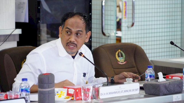 Anggota Komisi E DPRD Sulawesi Selatan dari Fraksi NasDem, Mahmud.