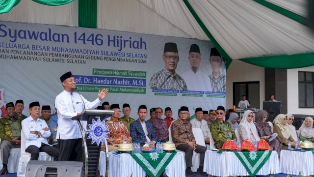 Gubernur Sulsel, Andi Sudirman Sulaiman.