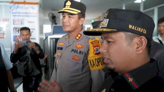 Wali Kota Tasming dan Wawali Hermanto Tinjau Langsung Arus Balik di Pelabuhan Nusantara Parepare