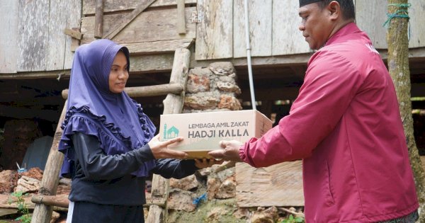 LAZ Hadji Kalla Berbagi 10.000 Lebih Paket Sembako Idulfitri untuk Duafa di 4 Provinsi