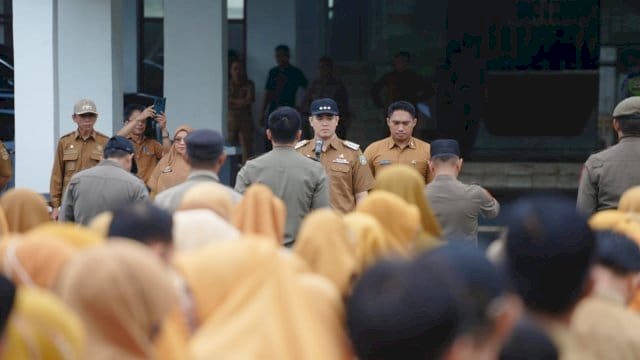 Bupati pangkep Yusran.