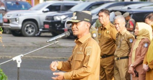 Apel Perdana Pasca Lebaran, Dua ASN Pemkab Bone Dipecat