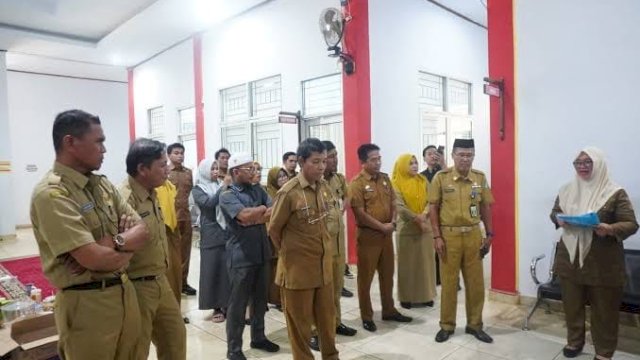 Wabup Lutim Puspa Sidak Sejumlah SKPD.