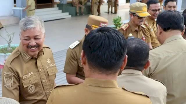 Bupati Pinrang H. A. Irwan Hamid.