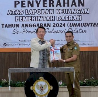 Wakil Wali Kota Parepare Serahkan LKPD 2024, Tegaskan Komitmen Tata Kelola Keuangan yang Baik