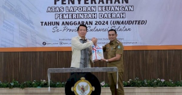Wakil Wali Kota Parepare Serahkan LKPD 2024, Tegaskan Komitmen Tata Kelola Keuangan yang Baik