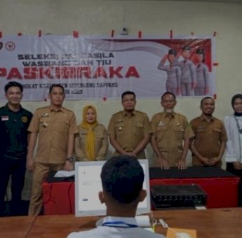 Bikin Bangga, 80 Pelajar Sidrap Ikuti Seleksi Paskibraka 2025