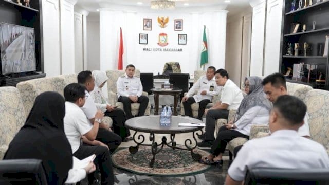 Pemkot Makassar- BPN/ATR Kolaborasi Permudah Perizinan.