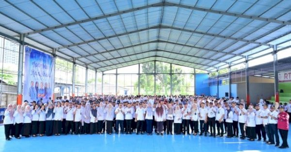 PDAM Makassar Gelar Apel dan Halal Bi Halal Pasca Libur Idul Fitri