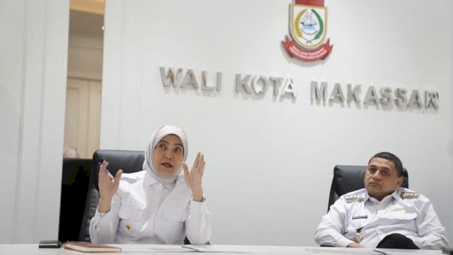 Wali Kota Munafri dan Wawali Aliyah.