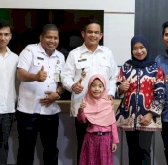 Pemkab Pinrang Dukung-Doakan Siswi yang Wakili Indonesia di Ajang Bangkok Kids International Week