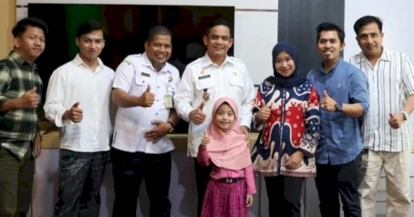 Pemkab Pinrang Dukung-Doakan Siswi yang Wakili Indonesia di Ajang Bangkok Kids International Week