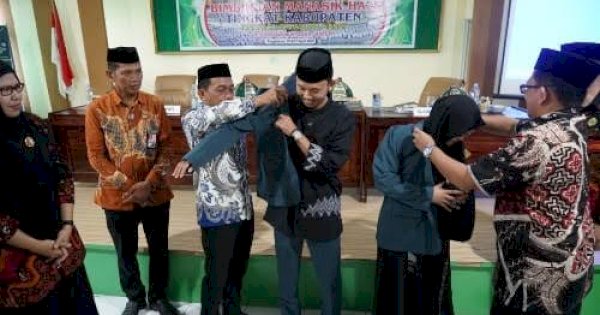 263 Calon Jemaah Haji Sidrap Ikuti Manasik, Bupati: Jaga Kesehatan dan Kekompakan di Tanah Suci