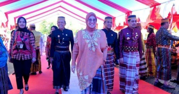 Bupati Gowa Husniah Talenrang Hadiri Hari Jadi Bone ke-695, Harap Sinergi Antar Daerah di Sulsel Makin Kuat