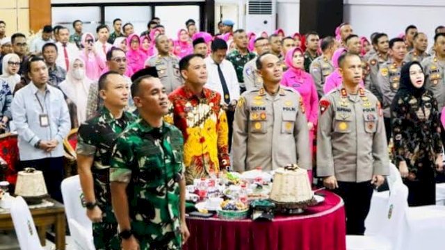 Wabup Takalar Hengky hadiri Kenal Pamit Kapolres Takalar.