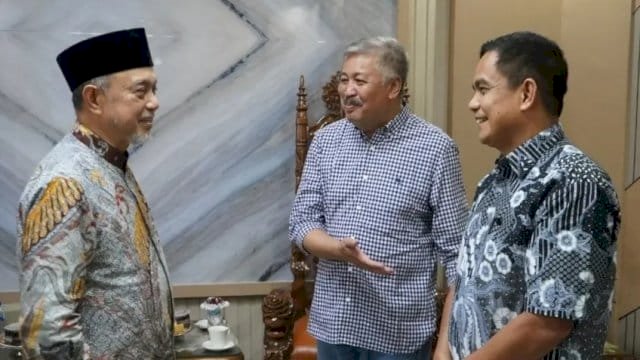 Bupati Andi Irwan Hamid, Bersama Wabup Pinrang Sudirman Bungi, Terima Kunjungan Wakil Ketua DPD Tamsil Linrung.