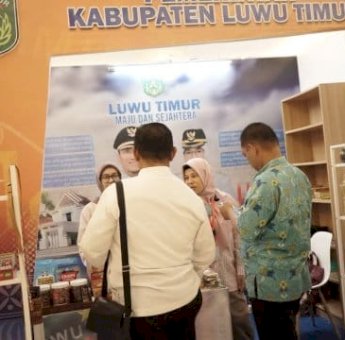 Hari terakhir Expo dan Pameran, Produk Unggulan UMKM Lutim Habis Terjual