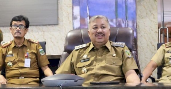 Bupati Pinrang Irwan Hamid Ikuti Entry Meeting LKPD TA 2024 daru BPK RI