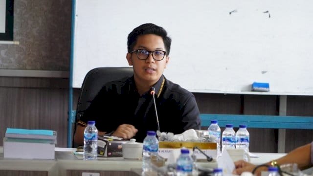Sekretaris Komisi C DPRD Sulsel, Salman Alfariz Karsa Sukardi.