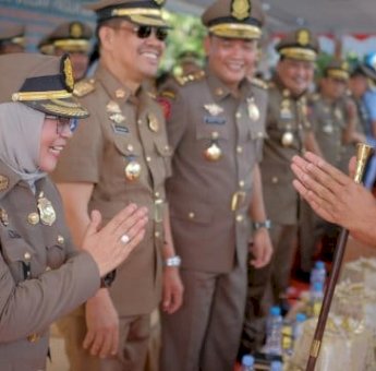 Wabup Lutim Puspawati Apresiasi Peran Satpol PP dalam Menjaga Ketertiban dan Keamanan