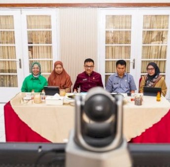 Sekda Jufri Rahman Ikuti Virtual Entry Meeting Pemeriksaan LKPD oleh BPK RI
