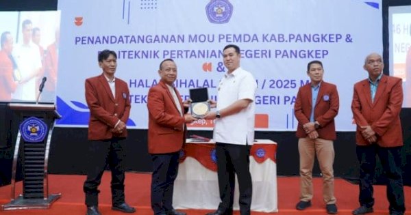 Jalin Kerjasama, Bupati Yusran Lalogau Ajak Warga Pangkep Tak Ragu Kuliah di Politani